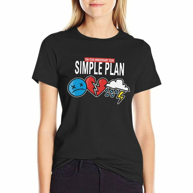Eenvoudig Plan Peuter Zomer T-Shirt Tees Graphics Anime Kleding Vrouwen T-Shirt