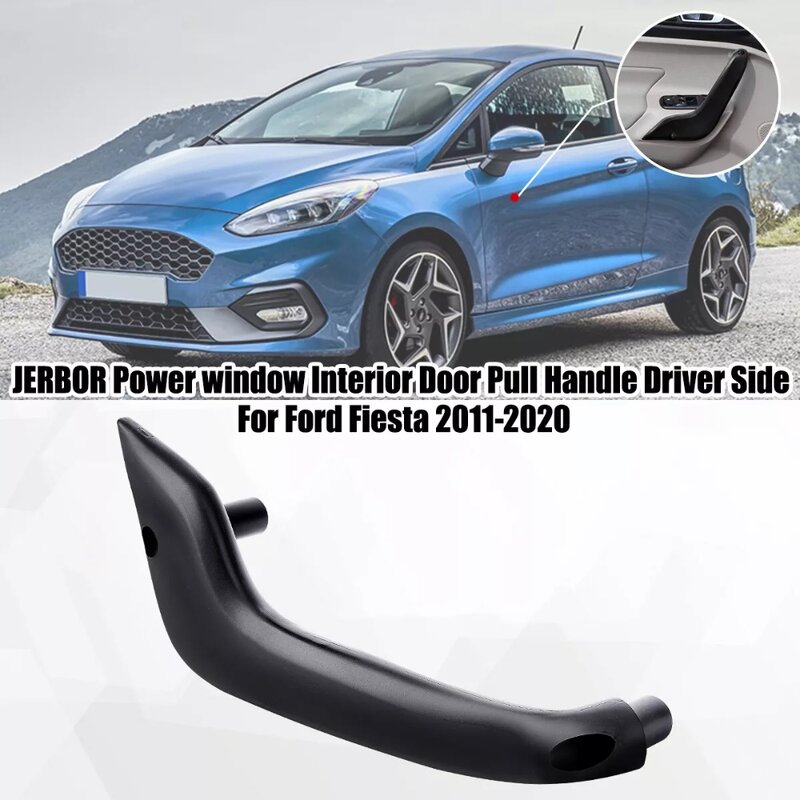 Dla 2011-2020 Ford Fiesta ABS automatyczna/ręczna elektryczna szyba kierowcy wewnętrzna klamka do holowania drzwi