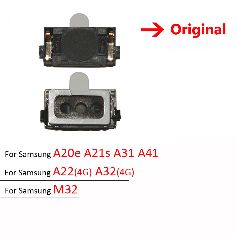 Nuevo zumbador de música para Samsung A10, A20, A30, A40, A50, A70, M20, M30, M40, altavoz, receptor de oreja, Cable flexible