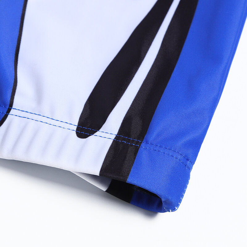 มวยปล้ำสีฟ้า Singlets Tummy ควบคุมสวมใส่ GYM แขนกุด Triathlon PowerLifting เสื้อผ้าว่ายน้ำ Skinsuit