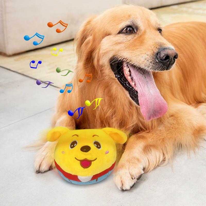 Palla interattiva per cani palla giocattolo animale elettronico peluche elettronico giocattoli interattivi per cani di piccola taglia gatti