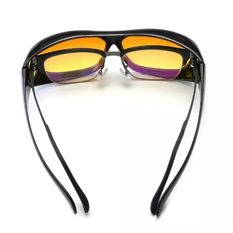 Lunettes de soleil de vision nocturne unisexes, lunettes de conduite de nuit de voiture, lunettes de soleil de protection UV, lunettes de conduite, cadeau de lunettes, 2023