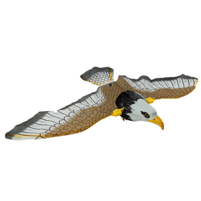 Flying Hawk Bird Repellent Hanging Eagle Flying Owl Repellent Scarer Decoy Repellent Pest Control Scarecrow Garden Decor