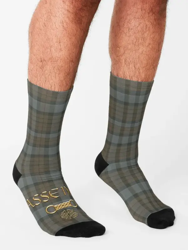 Тартан, носки SASSENACH, новый подарок, носки для альпинизма, мужские и женские