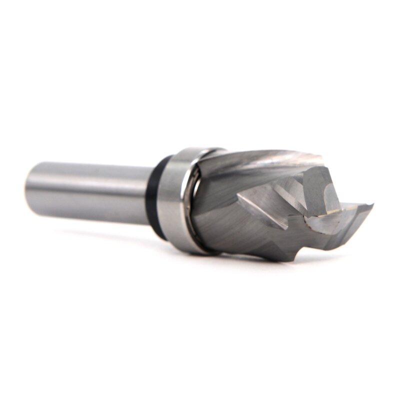 Upgraded Compression Flush Trim Solid Metal Router Bit for Woodworking