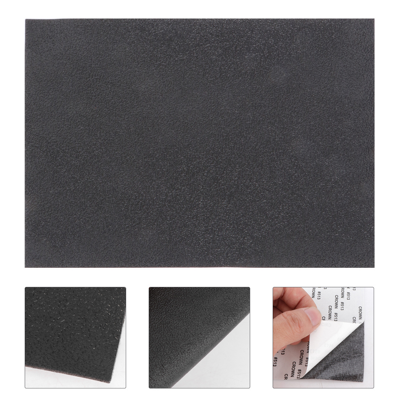 DIY 5 x 7 Inch Grips Material Sheet Rubber Anti Skid Paste for Clean and Easy Application Enhance Grip and Control