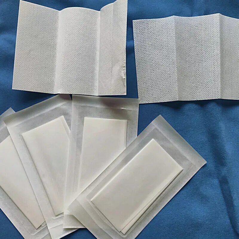 Aplique médico de tela no tejida para el cuidado de heridas, 10 bolsas de 1000 piezas, 6 y 25cm, impermeable