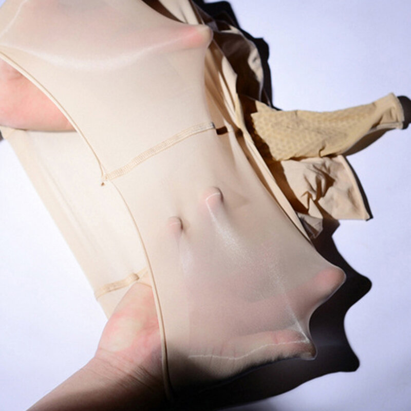 Celana dalam Boxer berkilau tipis jaring transparan ultratipis celana dalam tembus pandang celana dalam wanita Lingerie erotis celana dalam