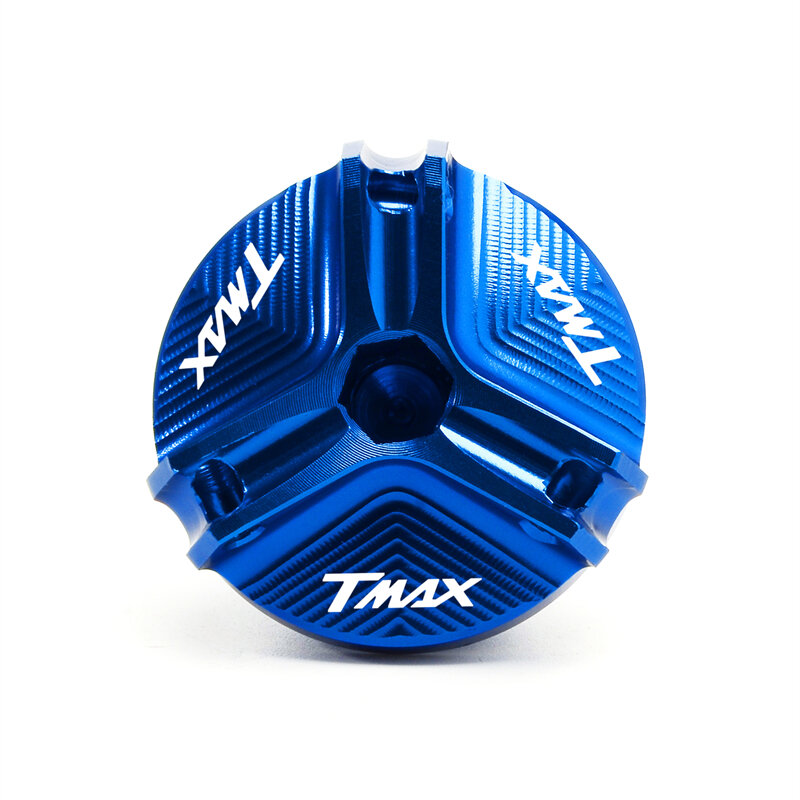 Dla YAMAHA TMAX530/500 T-MAX 500 TMAX T-MAX 530 SX DX TMAX 560 Tech MAX TMAX motocykl CNC pokrywa oleju silnikowego śruba śruba