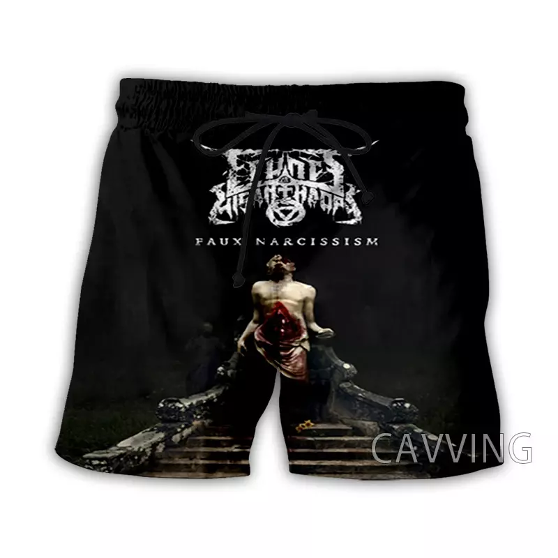 CAVVING 3D Printed  Echoes of Misanthropy Summer Beach Shorts Streetwear Quick Dry Casual Shorts Sweat Shorts for Women/men
