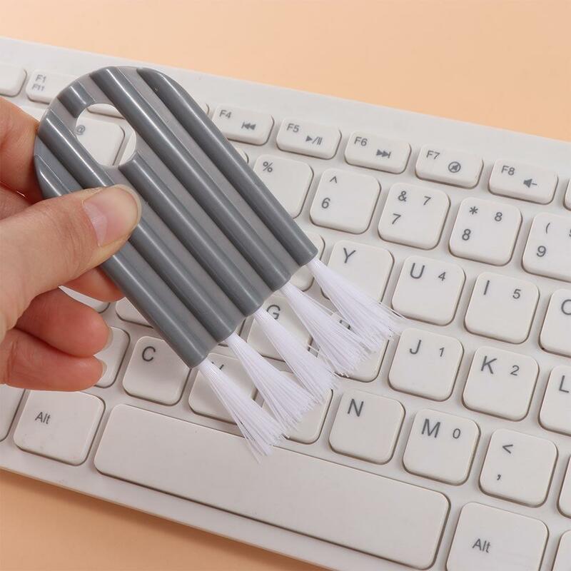 Biegbare Tastatur weiche Bürste multifunktion ale Staub tuch Computer Reinigungs bürste weiche flexible Tastatur reiniger Eck spalt reinigung