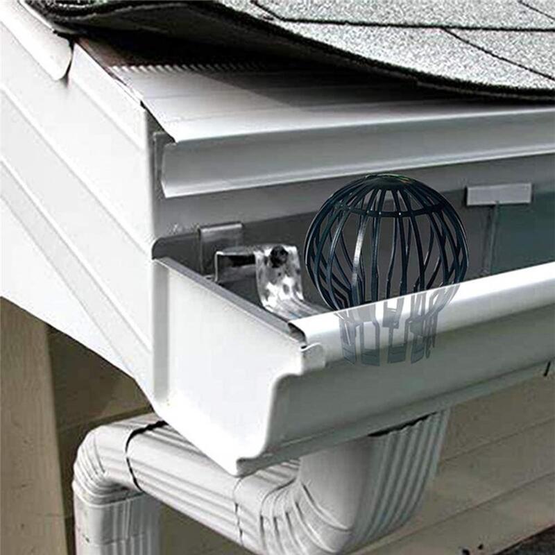 Drainase pipa saluran saringan berongga hitam Filter saringan dapat diandalkan atap selokan penjaga