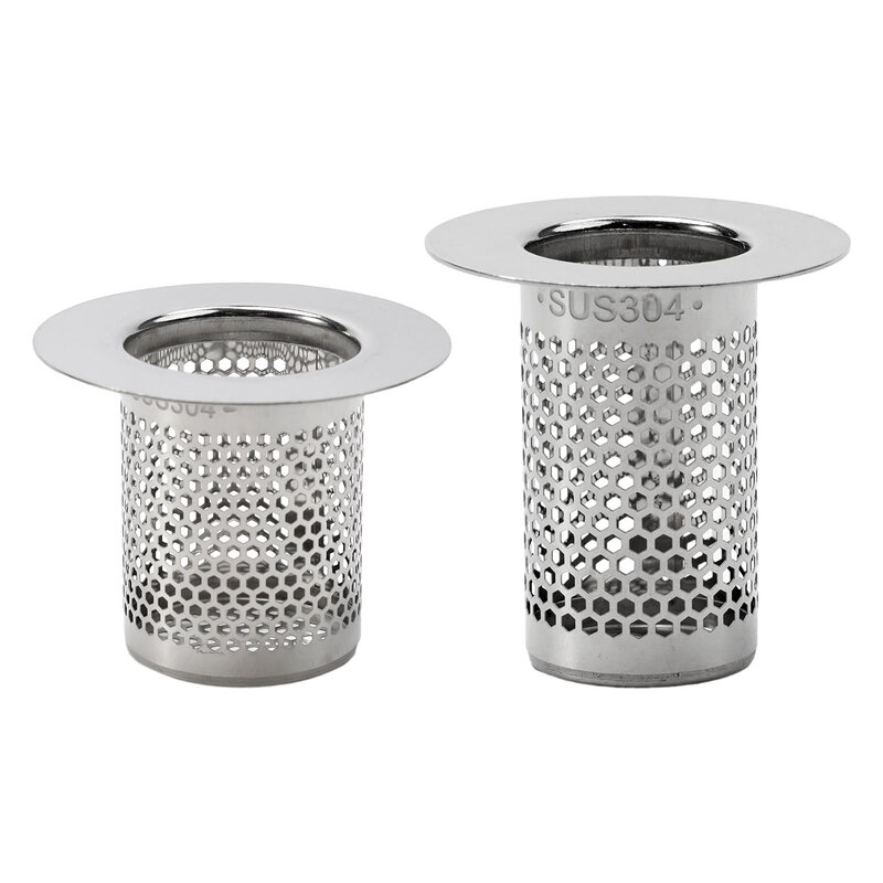 Brand New Drain Strainer Sink Filter Hair Catcher Kitchen Replacement Rust Resistant Silver Stainless Steel Stopper