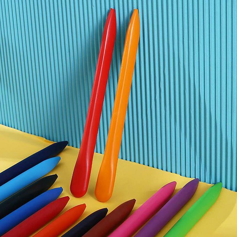 Crayones de colores Pastel al óleo para dibujar, papelería de arte, lápiz orgánico seguro, Festival, regalos para niños, 6/12/18/24/36 colores