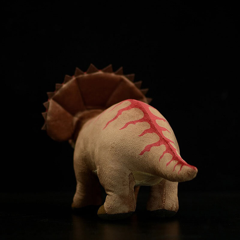 32/38cm wysokość śliczne realistyczne Triceratops pentagony pluszowe zabawki prawdziwe życie dinozaur wypchane zwierzę zabawka miękka zabawka dla dzieci