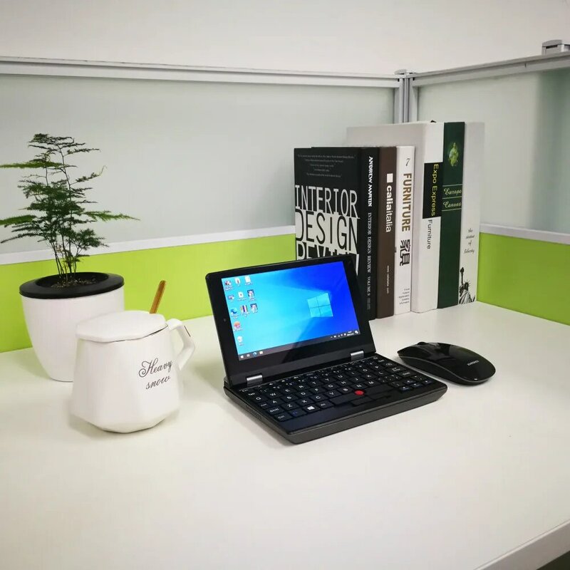 7-дюймовый карманный ноутбук J4105, ноутбук IPS, сенсорный экран, портативный нетбук Windows 10, 12 Гб ОЗУ, мини-ПК, микро-компьютер, Bluetooth