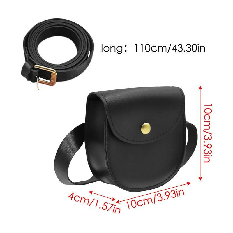 Mini Crossbody Bag For Kids PU Leather Shoulder Purse Wallet Purse Waist Bag Crossbody Purse Crossbody Fanny Pack With