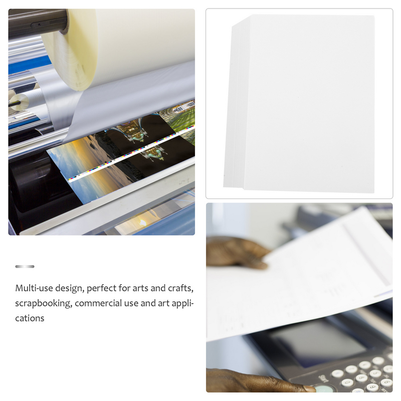 Fogli di carta per stampante in bianco da 500 fogli carta per stampante spessa carta A5 multifunzione per stampante