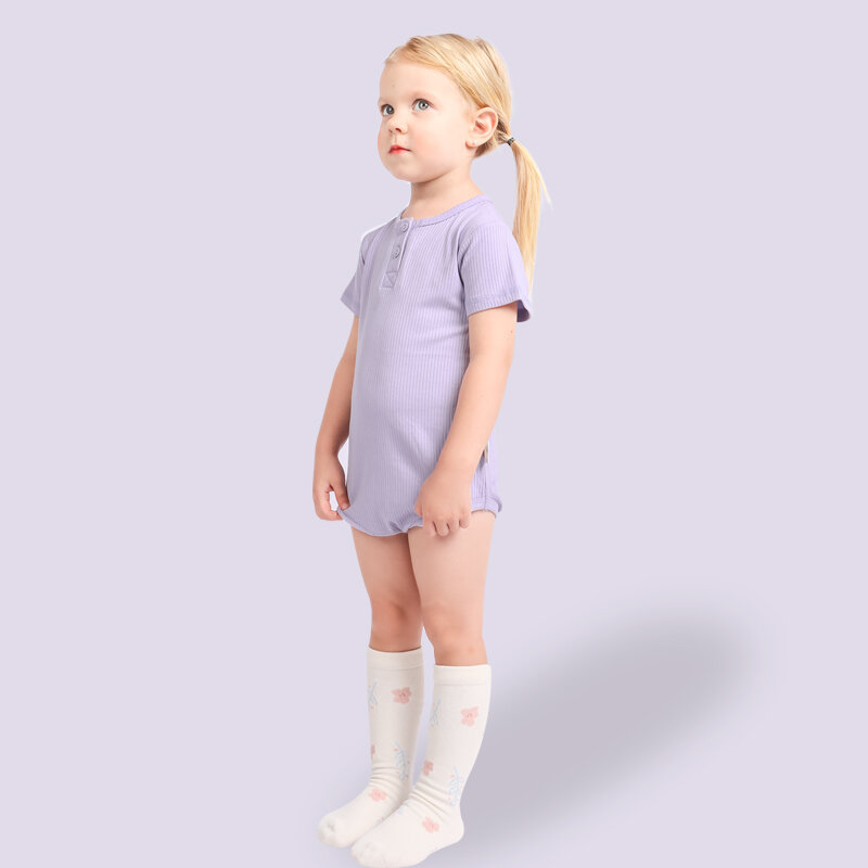 Modamama 2022 Zomer Baby Rompertjes Katoen Pit Strip Rompertjes Nieuwe Baby Katoen Bodysuit Kindje Korte Mouwen Jumpsuits Voor Pasgeboren