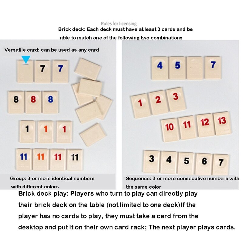 Standard Israel Mahjong, digitale Mahjong-Karten, Rommé klassisches Tischs piel, Freizeit sammeln Multiplayer-Brettspiele Requisiten