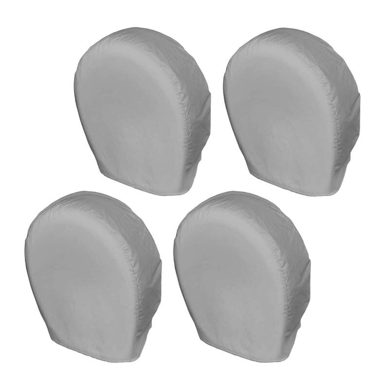 Set of 4 Spare Tire Covers Wheel Covers 210D Oxford Waterproof