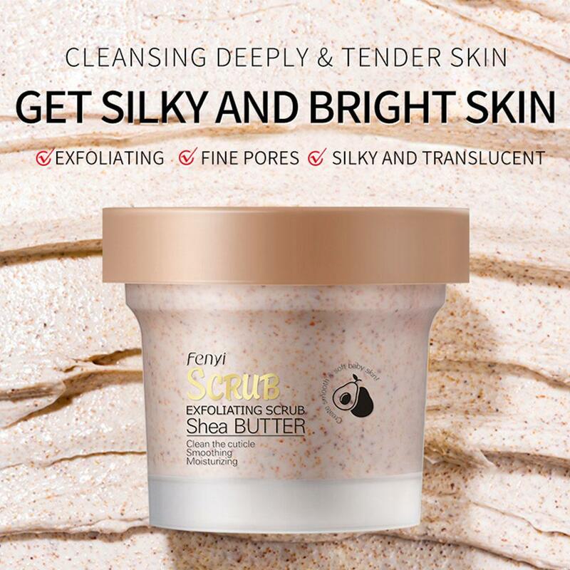 Exfoliating Scrub Cleans Horny Skin Refines Pores Brightens Skin Tone Deep Cleansing Smoothing Skin Whitening Skin Care 100g