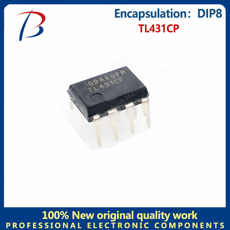 10 stücke tl431cp siebdruck tl431cp spannungs referenz lcd power chip paket dip8