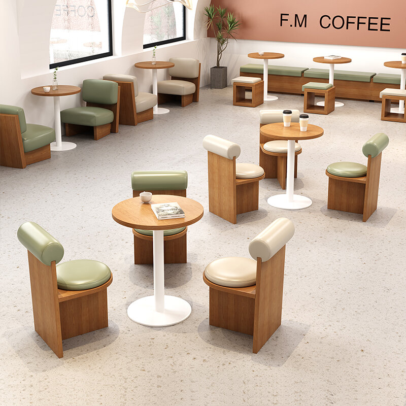 Mesas de café minimalistas para bar, Mesas de café luxuosas para cozinha, Mobília ao ar livre para salão de beleza