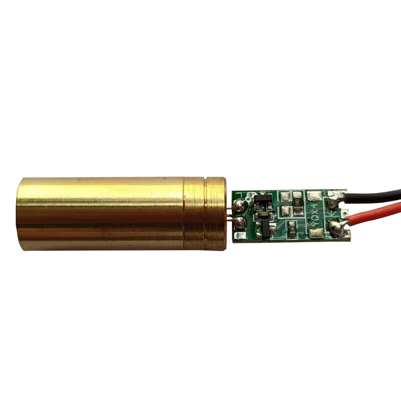 One line green 30mW 532nm laser module DPSS projector aiming accessory industrial grade 12 * 33
