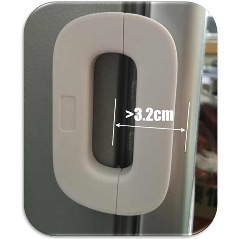 Home Refrigerator Lock for Kids Security Protection Baby Anti-Pinch Hand Child Safety Locks Refrigerators Door Dedicated Buckles