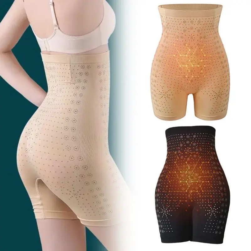Infrared Negative Oxygen Ion Fat Burning Tummy Control & Detox Bodysuit Tummy and Hip Lift Pants for Women