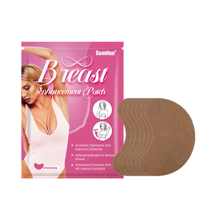 1/2/3set adesivi per modellare il seno ingredienti delicati 6 patch adesivi per l'aumento del seno adesivi per la gestione del corpo per la cura del seno