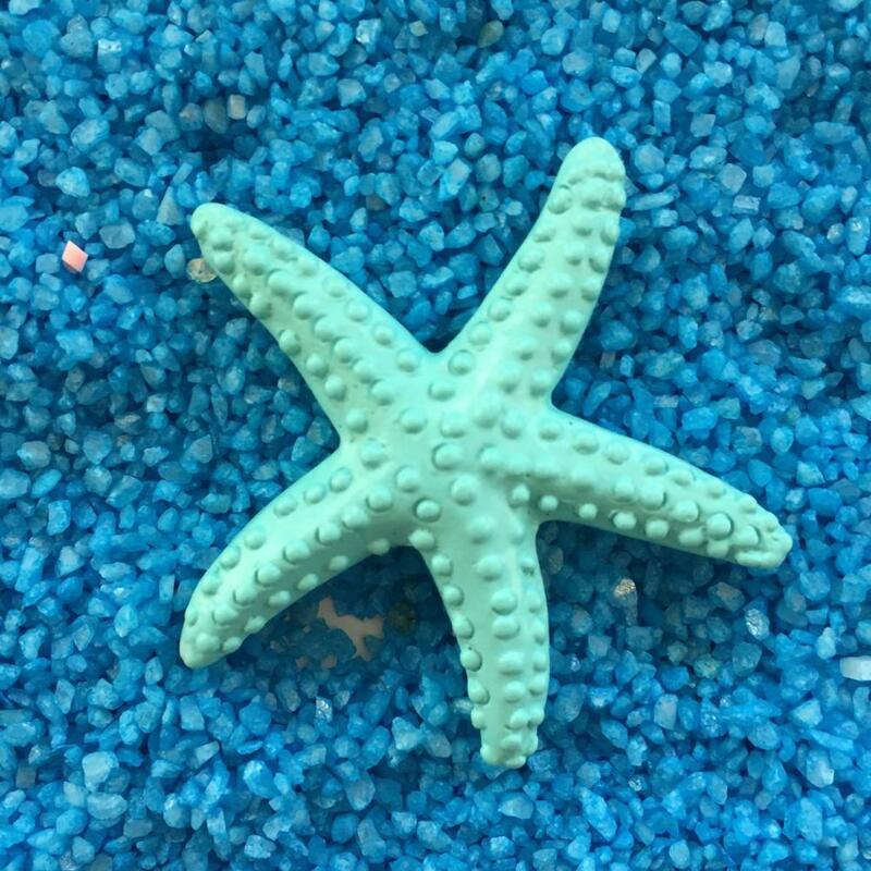 Symulacja rozgwiazdy ozdoba sztuczna rozgwiazda figurki z żywicy do akwarium ozdoby ryb do akwarium rozgwiazda
