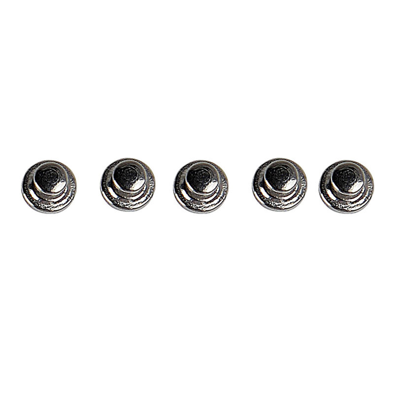 Botões de metal ortodôntico dentário, fivela lingual, composto para bondable, base redonda, 10pcs por pacote