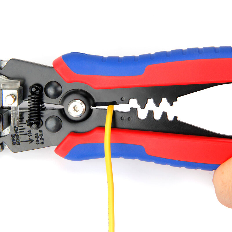 Ferramentas de stripper de fio alicate multitool SW-D2 cortador automático de decapagem fio de cabo de friso ferramentas de reparo eletricista