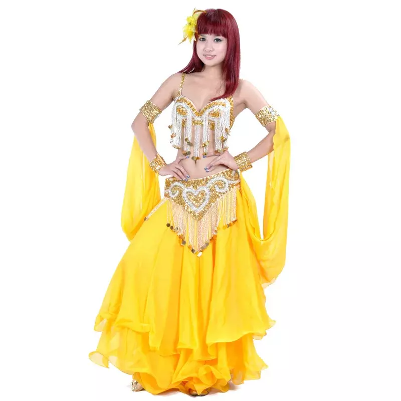 Bra special offer stage costume long dress opening dance performance set