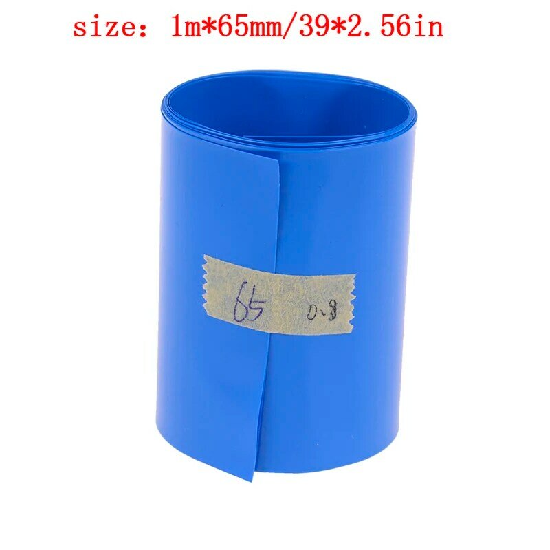 18650 리튬 이온 배터리 열 수축 튜브 랩 스킨 PVC 수축 필름 테이프 슬리브