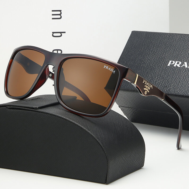 2024 Classics Fashion Luxury Brand Sunglasses Men Sun Glasses Women Metal Frame Black Lens Eyewear Driving Goggles UV400 T11