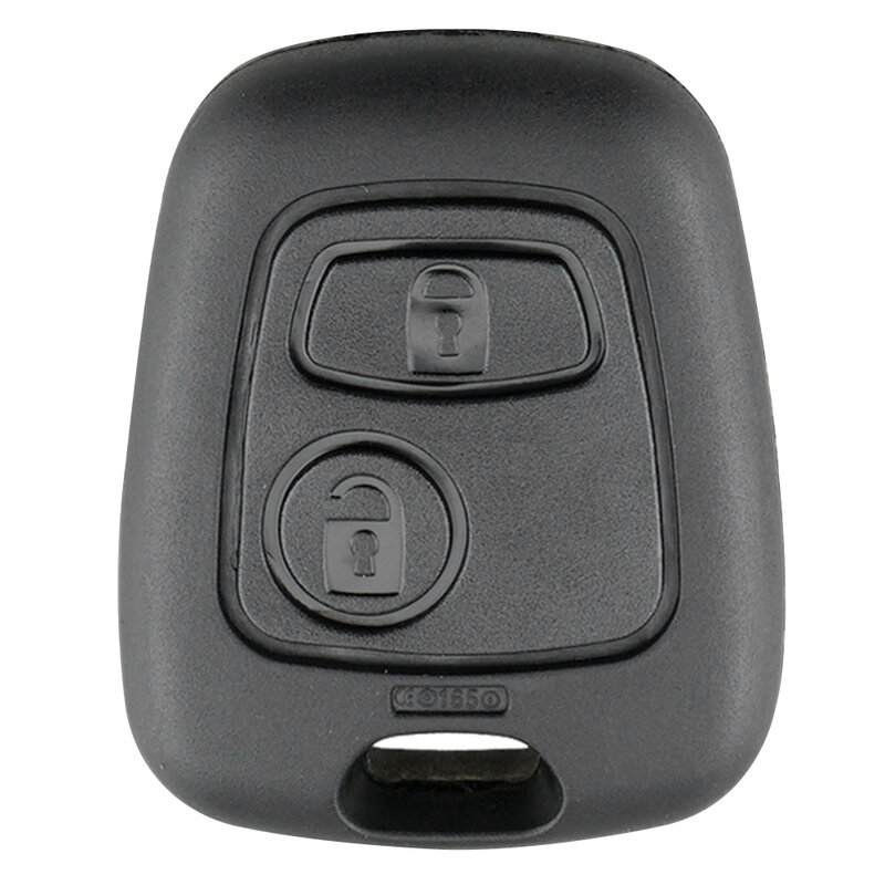 Praktyczne obudowa kluczyka samochodowego wymienne obudowa pilota z kluczykiem do samochodu antykolizyjne przycisk etui odporne na zużycie dla Peugeot 206