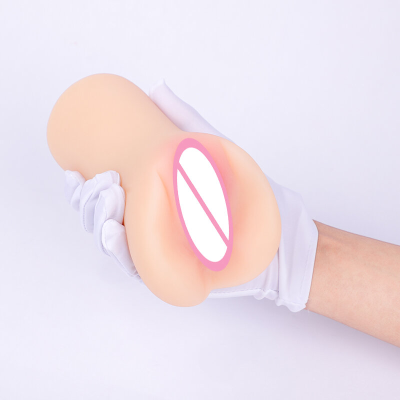 Vagina untuk Pria Mainan Seks Mainan 4D Realistis Anal Mulut Dalam Tenggorokan Pria Masturbator Silikon Buatan Vagina Mulut Erotis Anus