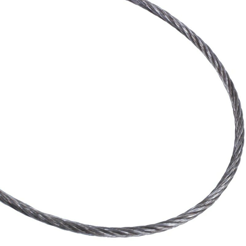 10X STAINLESS Steel Wire Rope Cable Rigging Extra, Length:15M Diameter:1.0Mm