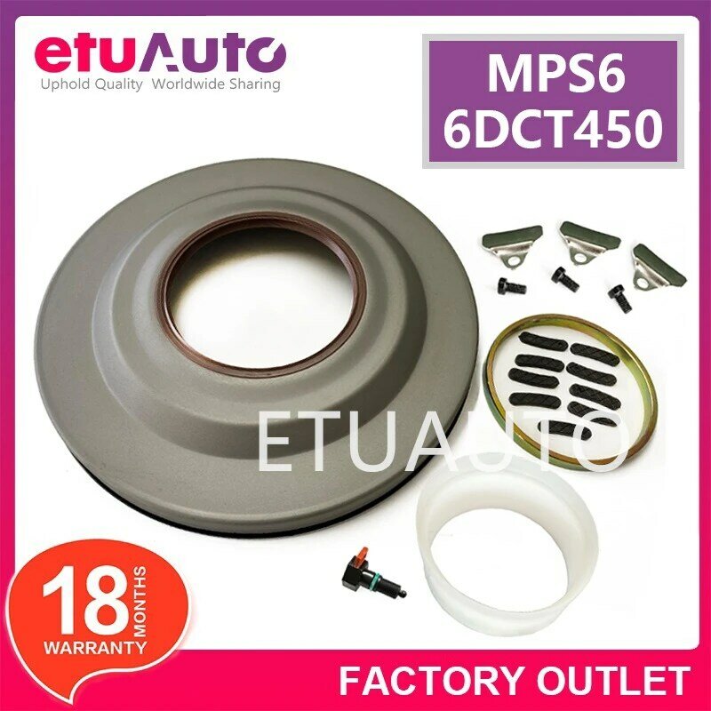 Untuk Ford 6DCT450 MPS6 Land Rover Volvo Auto Powershift Gearbox Oil Seal Cover 31256729 31256845 1684808