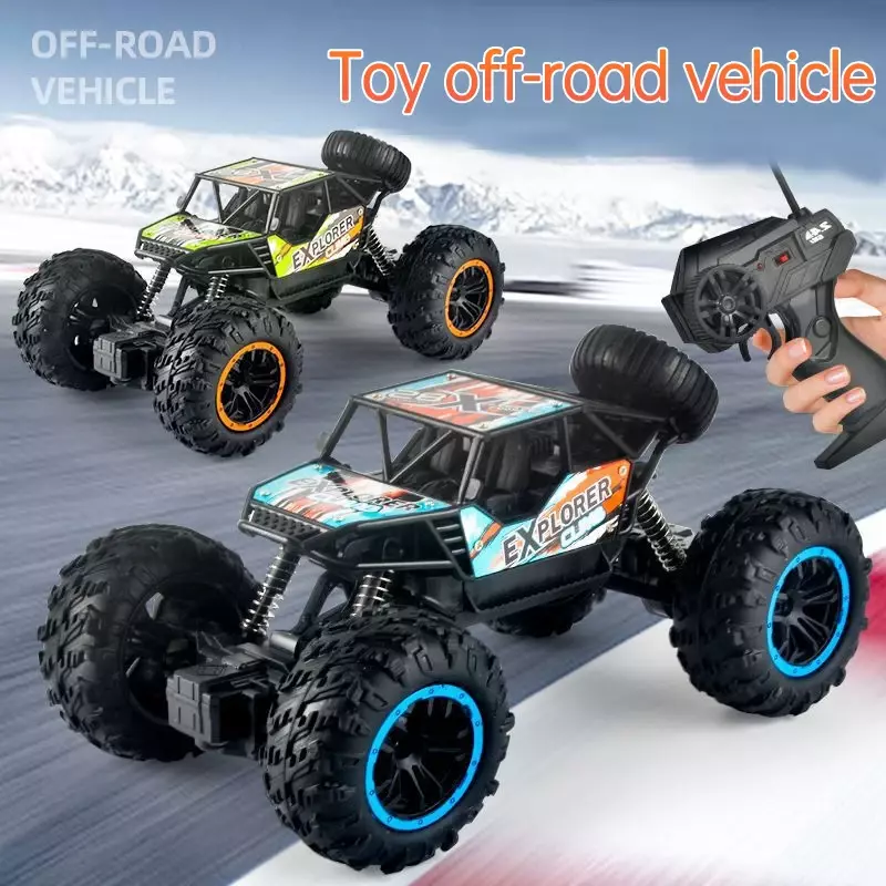 Off-Road RC Climbing Car Toys para crianças, modelo de controle remoto, veículo ao ar livre, presentes para meninos
