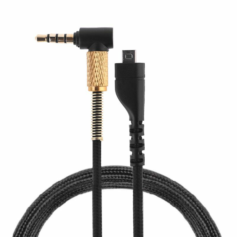 E56B плетеный удлинитель микрофонного кабеля длиной 1,5 м для Arctis 3 5 7 9X