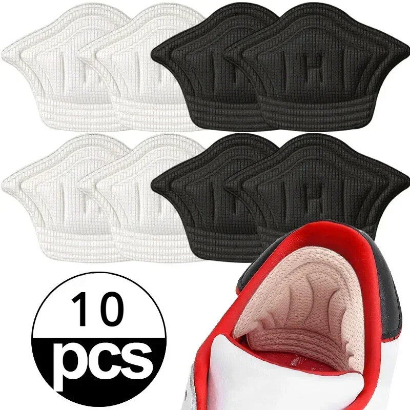 10pcs/set Insoles for Shoes Patch Heel Pads for Sport Shoes Adjustable Size Antiwear Feet Pad Insole Heel Protector Back Sticker