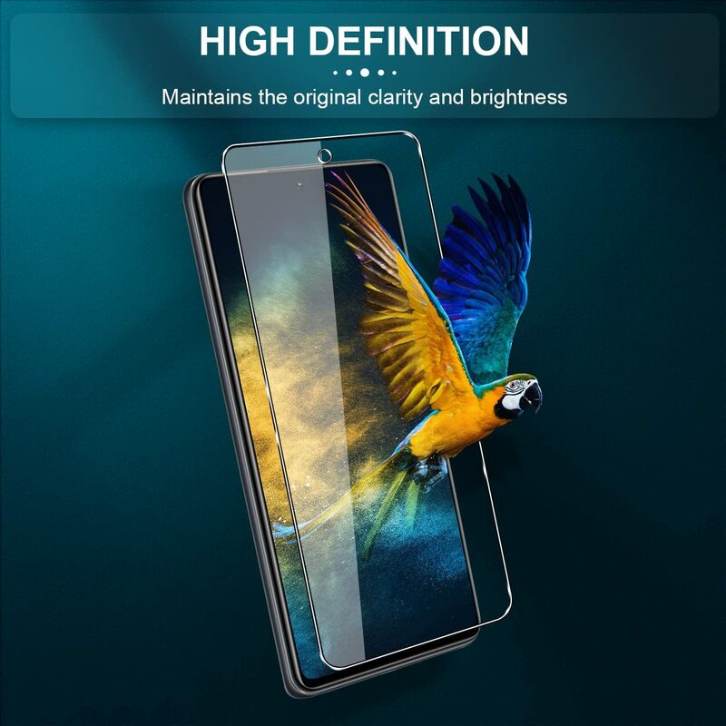 Vidrio templado para Samsung Galaxy A51, Protector de pantalla, película de vidrio, 2/4 unidades
