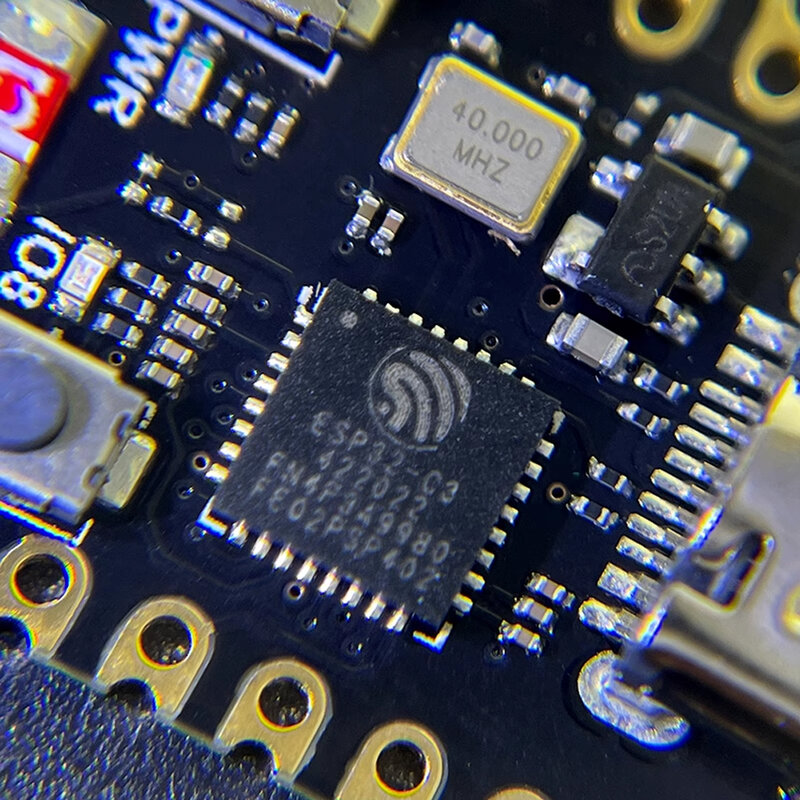 บอร์ดพัฒนา C3 ESP32 supermini IOT โมดูล ESP32บนพื้นฐานของ ESP32-C3ไวไฟบลูฟันชิป BLE5.0สองโหมดสำหรับ Arduino