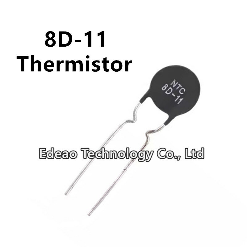 20pcs/lot New Thermistor MF72 NTC 8D-11 Negative temperature coefficient of thermistor
