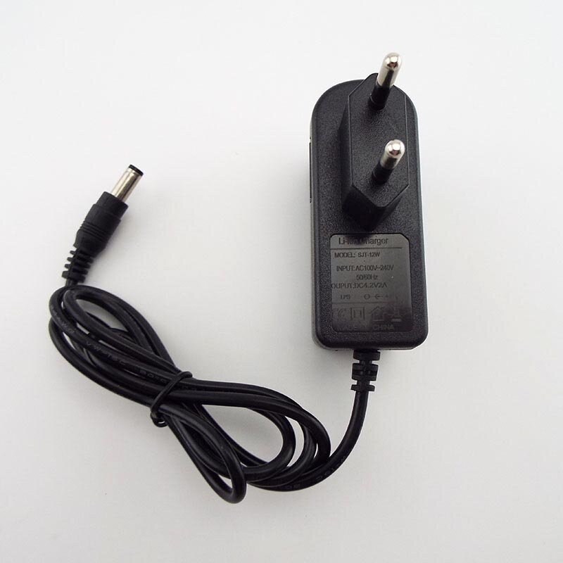 4.2V 2A DC Adapter Power Supply Charger 5.5MM * 2.5MM 110-220V per 18650 Lithium Battery Strip LED TV Box EU US Plug