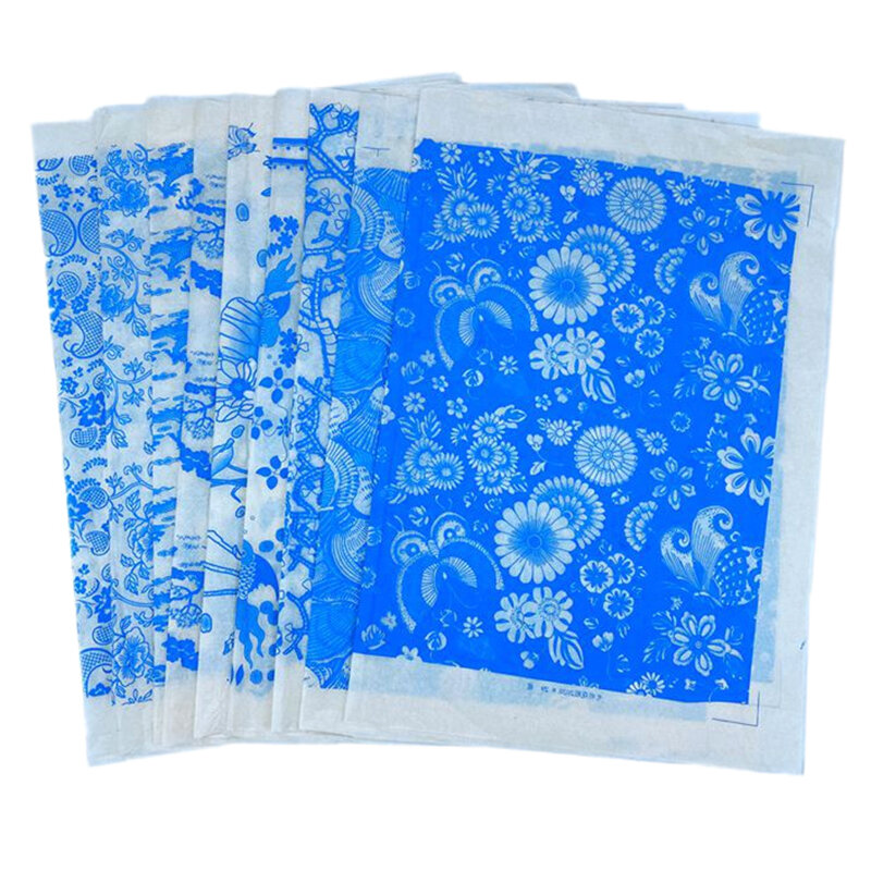 Tembikar Underglaze stiker kertas bunga kertas Transfer warna polimer tanah liat Decal mewarnai alat